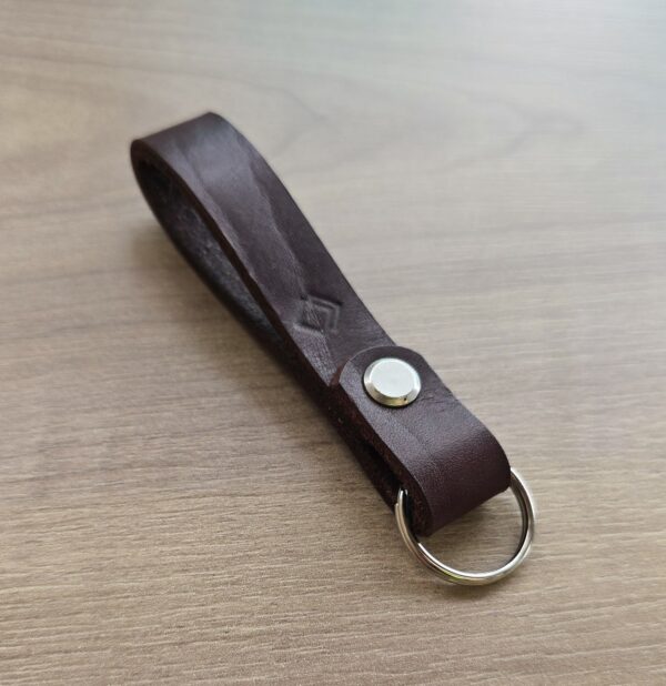 Simple Veg Tan Key Holder - Image 6