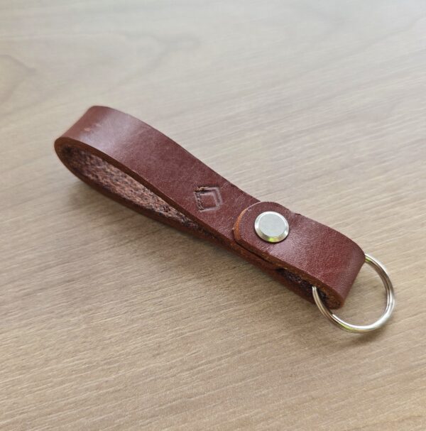 Simple Veg Tan Key Holder - Image 4